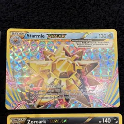 Pokemon Talonflame, Starmie, Delphox & Zoroark BREAK Holo Card Lot 4 English - Image 3