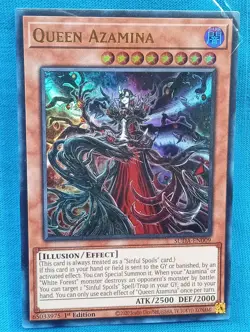 YuGiOh Cards - Queen Azamina - SUDA-EN009 - Near Mint - Image 1