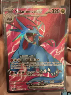 Salamence EX 177/159 Full Art Holo Ultra Rare Pokemon Card NM - Image 1
