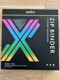 Vault x 12 Pocket Exo-Tec Zip Card Binder ME1 First Edition - Image 1