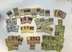 Pokemon Card Lot - Base Set 2 - HP/Dmg - Image 1