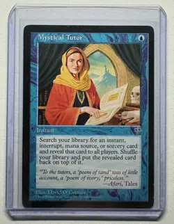 Near Mint Mystical Tutor MTG Card Condition Mirage NM Magic Gathering - Image 1