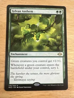 Sylvan Anthem - MH2 #176 | NORMAL | NM | MTG - Image 1