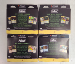 MTG Fallout Commander Deck Set of 4 (1 of Each) Magic The Gathering Sealed - Image 2
