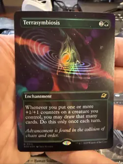 Terrasymbiosis (Borderless) Edge of Eternities Foil 312 NM - Image 1