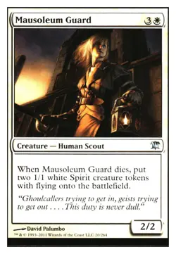 Mausoleum Guard Innistrad MTG - NM+ - Image 1