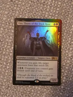 Vito, Thorn of the Dusk Rose - 127/274 - Magic Core Set 2021 - NM/M - Image 1