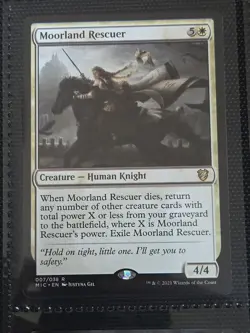 Moorland Rescuer X1 MIC MTG Commander Midnight Hunt B1 - Image 1