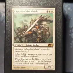 Magic: The Gathering Captain of the Watch Core Set 2013 M13 8 White Rare - Image 1