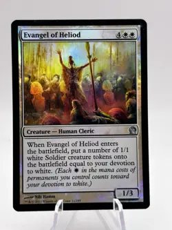 Evangel of Heliod 11/249 Foil Theros MTG MP - Image 1