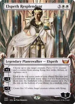 1x Elspeth Resplendent - Extended Art NM Eng MTG - Streets of New Capenna - Image 1