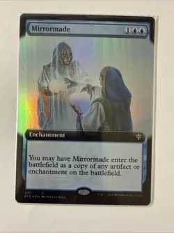 MTG: Mirrormade - Extended Art - FOIL - English - NM - Throne of Eldraine - Image 1