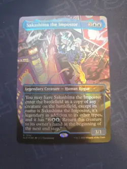 Sakashima the Impostor Secret Lair Drop Foil #1232 Rare English MTG - Image 1