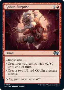 Goblin Surprise [Foundations Jumpstart] Magic MTG - Image 1