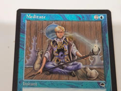 Meditate #76 (NM) Tempest TMP Magic MTG LP - Image 2