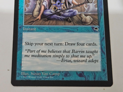 Meditate #76 (NM) Tempest TMP Magic MTG LP - Image 3