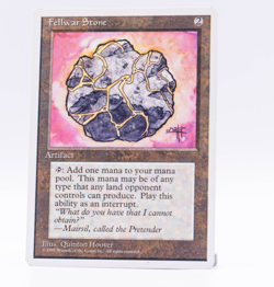 Fellwar Stone Fourth Edition Uncommon Artifact MTG Excellent - Image 1