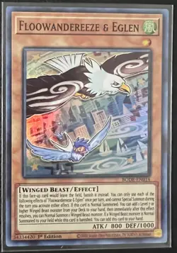 Yugioh Floowandereeze and Eglen - BODE-EN014 - Near Mint - 1st Edition - Image 1