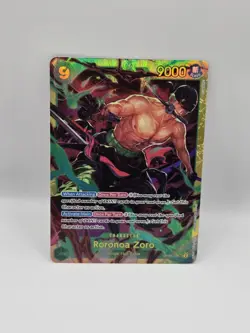 Roronoa Zoro OP06-118 SEC Secret Rare Full Art - One Piece Wings of The Captain - Image 1