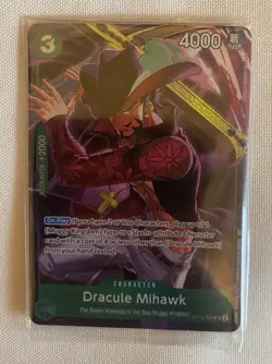 Dracule Mihawk (Illustration Box Vol.4) ST12-003 One Piece Promotion Cards Foil - Image 1