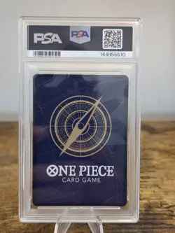 One Piece Five Elders PSA 10 Alt Art Parallel SR OP13-082 LOW POP! - Image 2