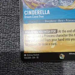 Disney Lorcana Cinderella Dream Come True Legendary EN-10 155/204 - Image 5