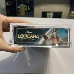 Disney Lorcana Rise of the floodborn booster box sealed acrylic case - Image 3