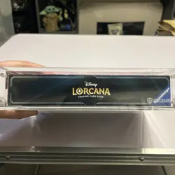 Disney Lorcana Rise of the floodborn booster box sealed acrylic case - Image 5