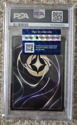 2024 Lorcana Rapunzel Gifted With Healing Prize Wall PSA 10 #4 Authenticity Seal - Image 2