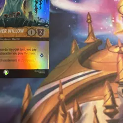 ✨EPIC Grandmother Willow Epic Disney Lorcana Chapter 11 Winterspell 206/204 - Image 5