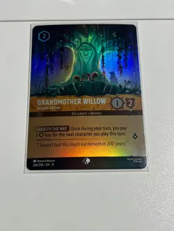 Disney Lorcana | Grandmother Willow, Ancient Advisor, Epic | 206/204 - Image 1