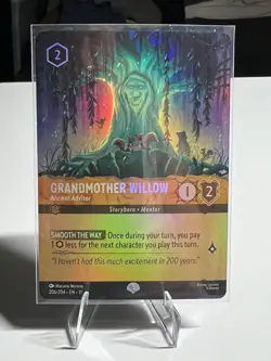 Disney Lorcana | Grandmother Willow, Ancient Advisor, Epic | 206/204 - Image 3