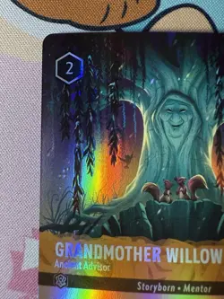 Disney Lorcana Winterspell GRANDMOTHER WILLOW Ancient Advisor Epic Foil #206/204 - Image 5