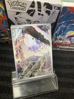 Pokemon Snom Illustration Rare Holo 168/162 SV05 Temporal Forces 50 HP Card - Image 2