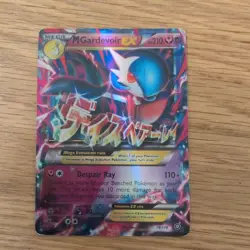 Pokemon M Gardevoir EX Steam Siege Ultra Holo Rare Card 79/114 read description - Image 1