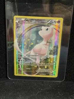 Mew XY Mythical Collection XY110 Black Star Promo Pokemon Card - Image 1
