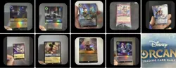 Disney Lorcana Card Set Bulk lot Of 9 Cards - Image 1