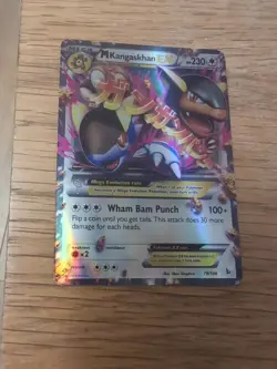 Pokemon M Kangaskhan EX Flashfire Holo Card 79/106 - Image 2