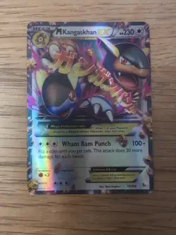 Pokemon M Kangaskhan EX Flashfire Holo Card 79/106 - Image 4