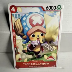 Tony Tony.Chopper ST21-008 C, RED STRAW HAT LOGO 45, (kito), one piece card - Image 1