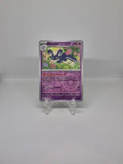 085/191 MEOWSTIC | UNCOMMON REVERSE HOLO | SURGING SPARKS POKEMON CARD - Image 1