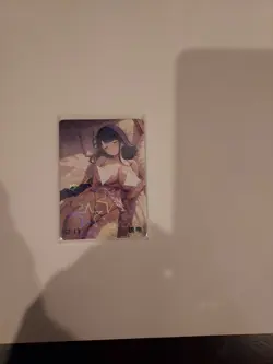 beautiful delicate moan anime waifu card sz-13 - Image 3