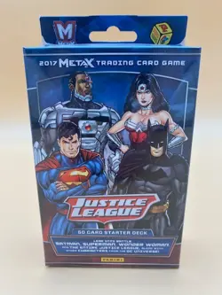 Panini 2017 MetaX TCG Justice League 50 Card Starter Deck - Sealed DC - Image 2