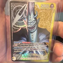 Bandai One Piece Card Game Gecko Moria Leader & Character Foil OP14 Card Lot - Image 2