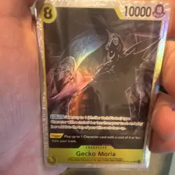 Bandai One Piece Card Game Gecko Moria Leader & Character Foil OP14 Card Lot - Image 3