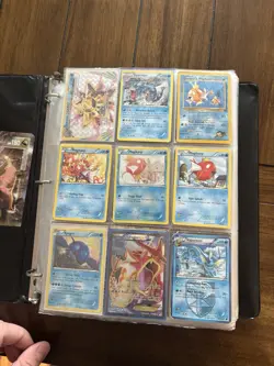 Pokemon Card Tcg Vintage Binder Lot Mid Era Holo Reverse Foil WOTC 1st Edition - Image 3