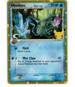 Mimikyu (Delta Species) SWSH136 SWSH: Sword & Shield Promo Cards Holo ! - Image 1
