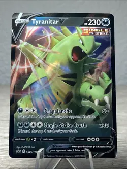 Tyranitar V SWSH109 SWSH: Sword & Shield Promo Cards Holo - Image 1