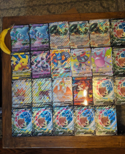 23 Pokemon Jumbo Card Lot - Pikachu Lucario VStar Lance Charizard V Shiny Jumbos - Image 1