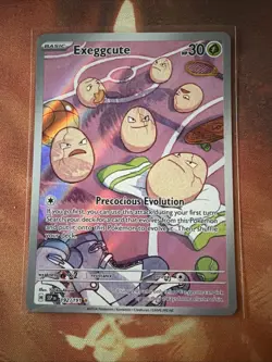 Exeggcute - 192/191 Surging Sparks #192 2024 Illustration Rare Holo Pokemon Card - Image 1